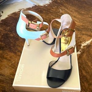 Michael Kors Adriana ankle strap size 9